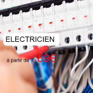 electricien pas cher